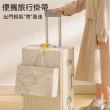 【Dagebeno荷生活】旅行箱手把手柄快拆式行李綁帶 國外採買空間魔法免手提帶(2入)