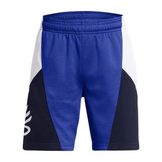 【UNDER ARMOUR】UA 男童 Curry Splash 運動短褲_1380334-401(藍)