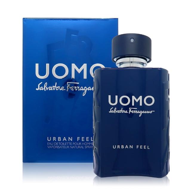 【Salvatore Ferragamo】Uomo Urban Feel 峰睿男性淡香水 EDT 100ml(平行輸入)