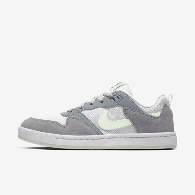 【NIKE 耐吉】Wmns SB Alleyoop 女 滑板鞋 運動 休閒 復古 舒適 低筒 穿搭 灰(CQ0369-002)