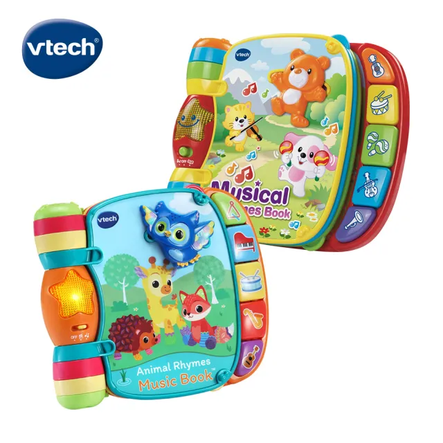 【Vtech】音樂啟蒙學習翻翻書(2款任選)