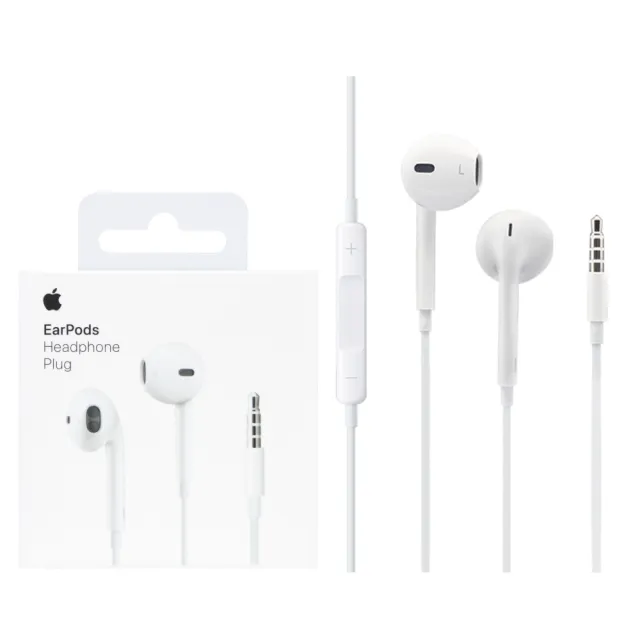 【Apple】 EarPods 具備 3.5公釐耳機接頭 (A1472/原廠耳機)