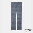 【SST&C 新品９折】灰色格紋修身西裝褲0212404001