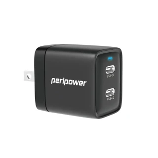 【peripower】快速充電器 40W 雙USB-C PS-01(車麗屋)