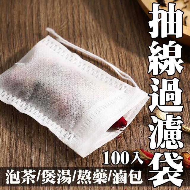 【JOP嚴選】食品過濾袋 100入 滷包袋 茶包袋(泡茶袋 無紡布 過濾)