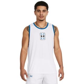 【UNDER ARMOUR】UA 男 Hoops Performance 背心_1383399-100(白色)