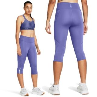 【UNDER ARMOUR】UA 女 Fly Fast 3.0 Speed緊身八分褲 運動褲 1369770-561(紫色)