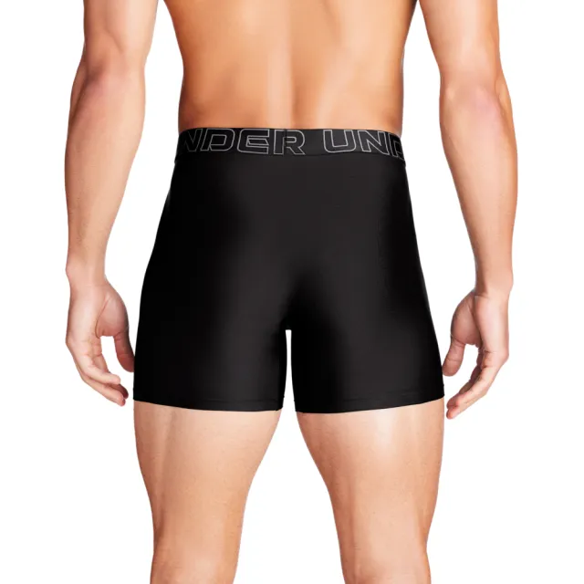 【UNDER ARMOUR】UA 男 Perf Tech 6吋四角褲/3入_1383878-001(黑)