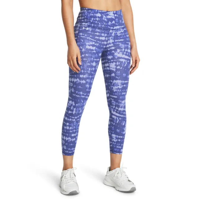 【UNDER ARMOUR】UA 女 Motion 印花緊身九分褲_1373927-539(紫色)