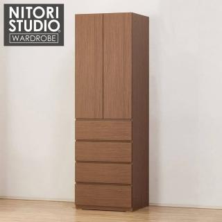 【NITORI 宜得利家居】◎衣櫥 PORTE-D 60BC MBR(衣櫥 PORTE)