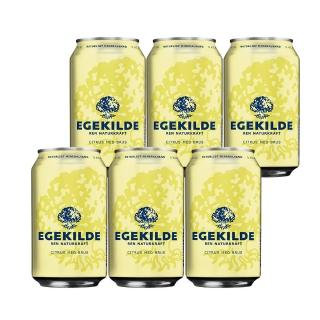 【Egekilde 伊克萊】檸檬香氛氣泡礦泉水330mlX6/組