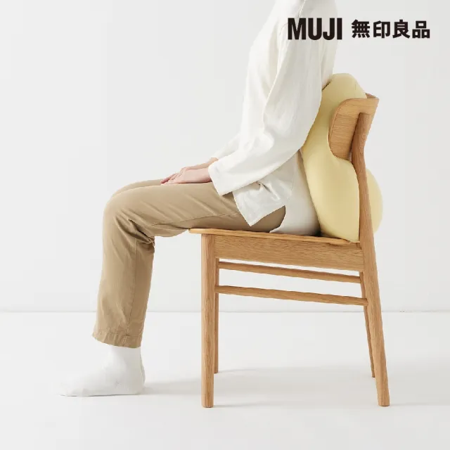 【MUJI 無印良品】涼感多用途靠枕/淺黃(55*40*20cm)