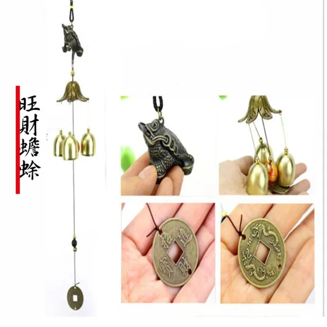 古藝坊】開運吉祥化煞為財銅鈴(風水鈴風鈴銅鈴) - momo購物網