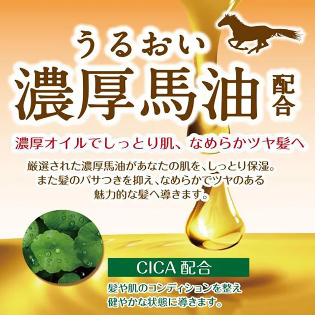 【C-ROLAND】馬油+CICA 沐浴乳 洗髮精 護髮乳(馬油 CICA 沐浴乳 洗髮精 護髮乳)