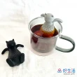 【GOOD LIFE 品好生活】泡澡貓造型矽膠濾茶器(日本直送 均一價)