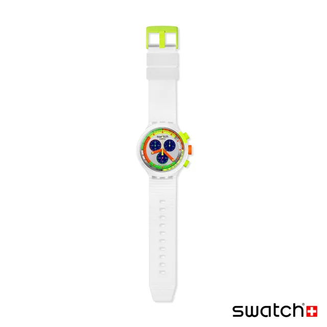 【SWATCH】BIG BOLD系列手錶 SWATCH NEON JELLY 男錶 女錶 手錶 瑞士錶 錶(47mm)