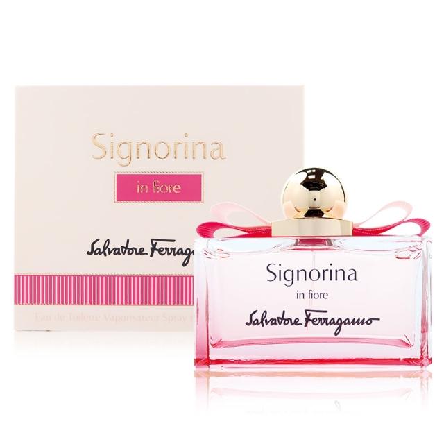 【Salvatore Ferragamo】Signorina In Fiore 花漾伊人女性淡香水 EDT 100ml(平行輸入)