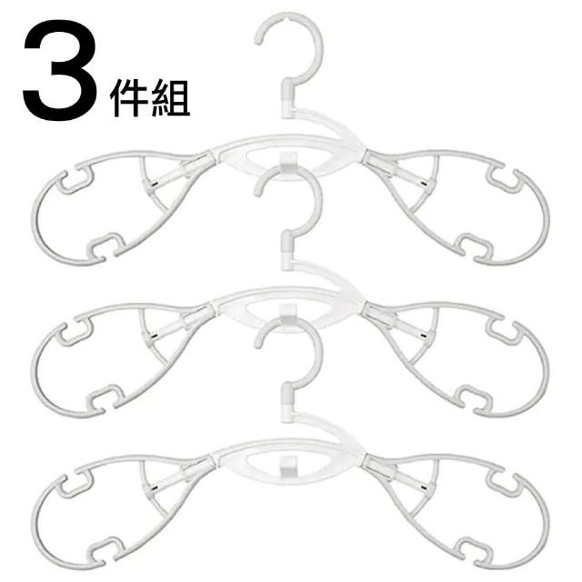 【NITORI 宜得利家居】可旋轉快乾衣架 3入組 LGY 3P(可旋轉 快乾 衣架)