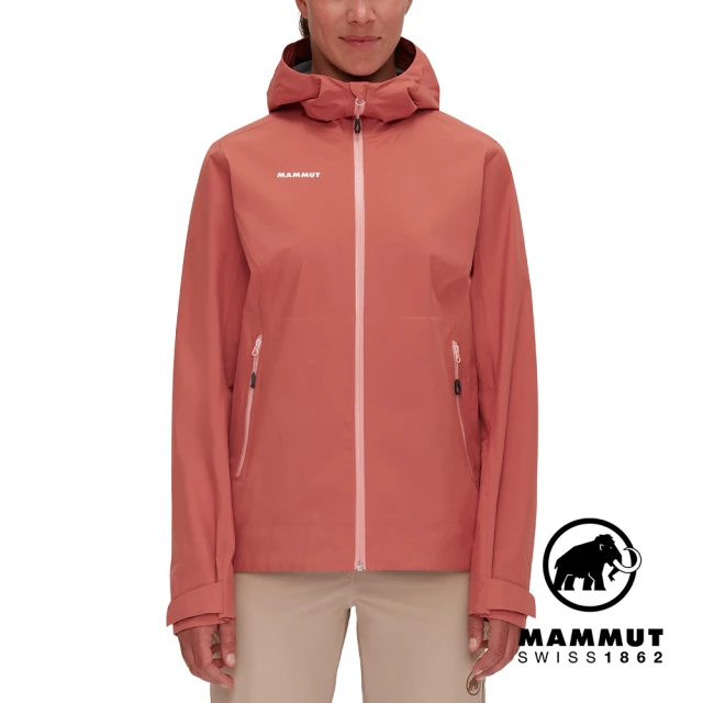 Mammut 長毛象 Alto Light HS Hooded Jacket Women 輕量防風防水連帽外套 女款 磚紅 #1010-30670