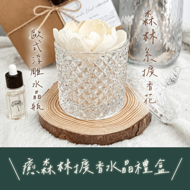 癒森林 癒森林香氛擴香水晶禮盒（贈送15ml品牌專屬香氛油）