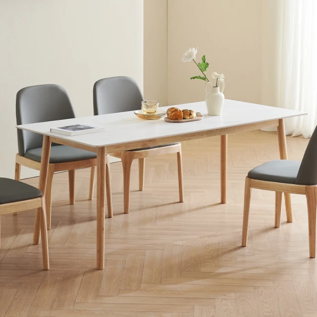 WELAI 北歐小戶型折疊長方形餐桌-1.5米(餐桌/折疊桌