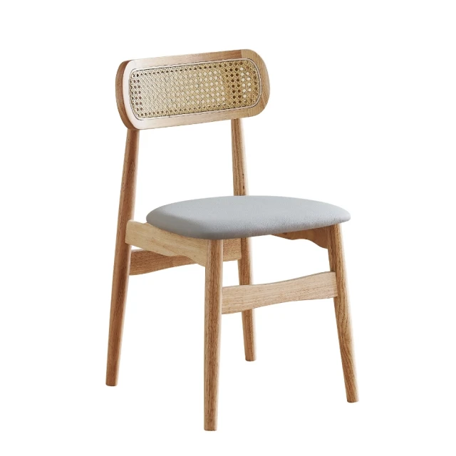 歐樂生活館 簡約造型休閒椅餐椅 牛角餐椅(一體式加固牛角椅 