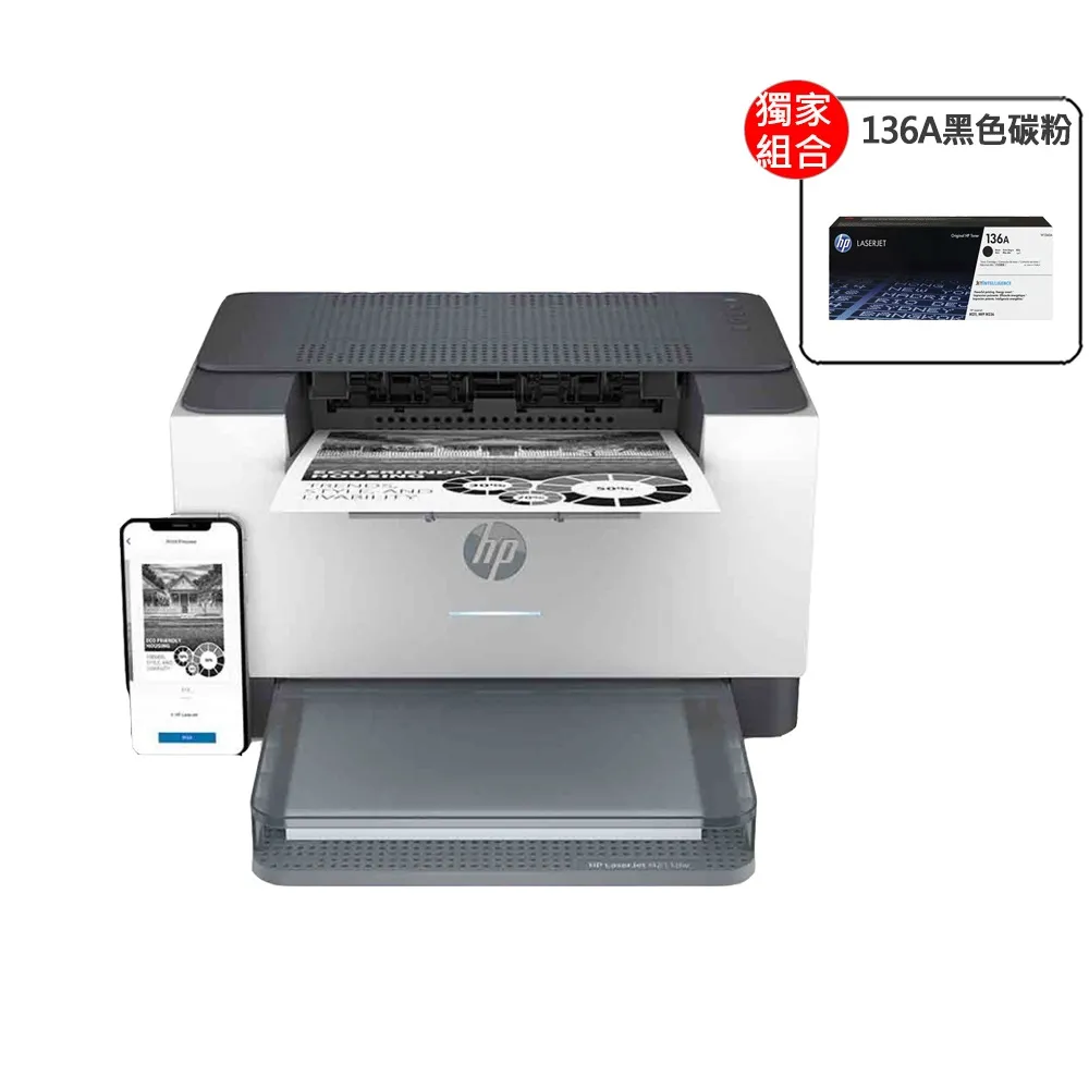 【HP 惠普】搭1黑碳粉★LaserJet M211dw 單功Wifi黑白雷射印表機(列印/雙面列印/無線)  (原廠登錄免費升級2