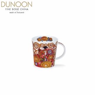 【DUNOON】演繹克林姆骨瓷馬克杯-擁抱-320ml(100%英國製 居禮名店獨家代理)