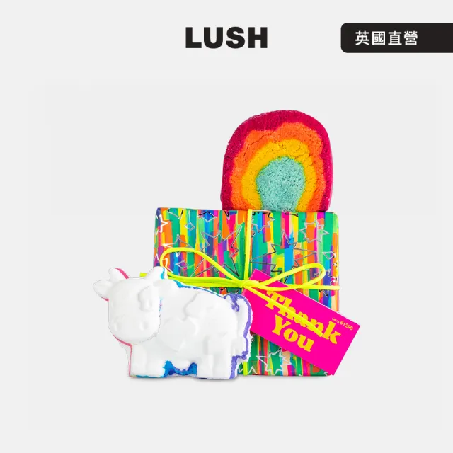 【LUSH 嵐舒】美好謝意禮盒(泡澡球2入/果香)