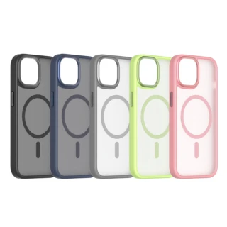 【Momax】iPhone 15系列 CaseForm PLAY 磁吸磨砂保護殼(支援Magsafe)