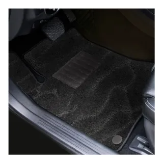 【CARBUFF】雪絨汽車腳踏墊 Honda Fit 四代 適用/黑色(2021/09-)
