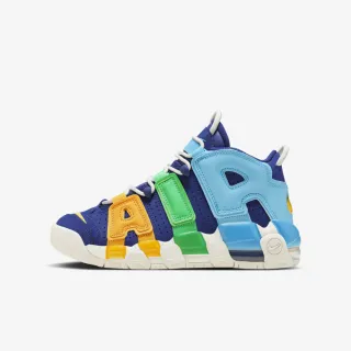 【NIKE 耐吉】Air More Uptempo BG 大童 休閒鞋 復古 球鞋 大AIR 氣墊 藍(FJ0693-455)