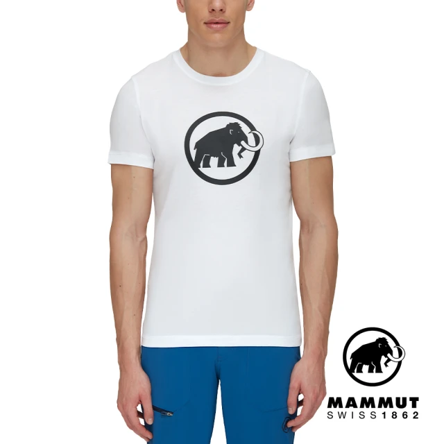 Mammut 長毛象 Mammut Core T-Shirt Men Classic 機能短袖T恤 男款 白色 #1017-05890