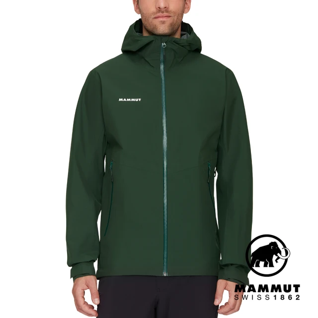 Mammut 長毛象 Alto Light HS Hooded Jacket Men 輕量防風防水連帽外套 男款 綠樹林 #1010-30660