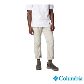 【Columbia 哥倫比亞 官方旗艦】男款-Landroamer超防曬UPF50防潑快乾長褲-卡其(UAE14140KI/IS)