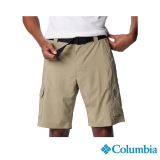 【Columbia 哥倫比亞 官方旗艦】男款-Silver Ridge超防曬UPF50快排短褲-卡其(UAE57630KI/IS)
