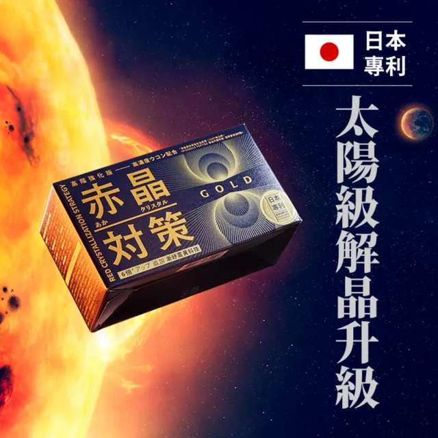 【TAIZAKU 火星生技】赤晶對策GOLD二十日份 2入組 40錠/盒(解晶代謝科技)