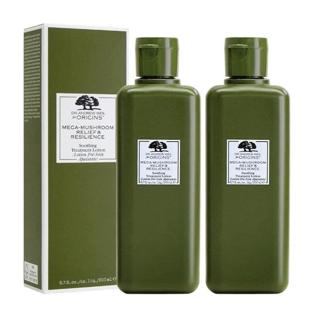 【ORIGINS 品木宣言】買一送一 青春無敵靈芝光潤機能水200ml(公司貨)