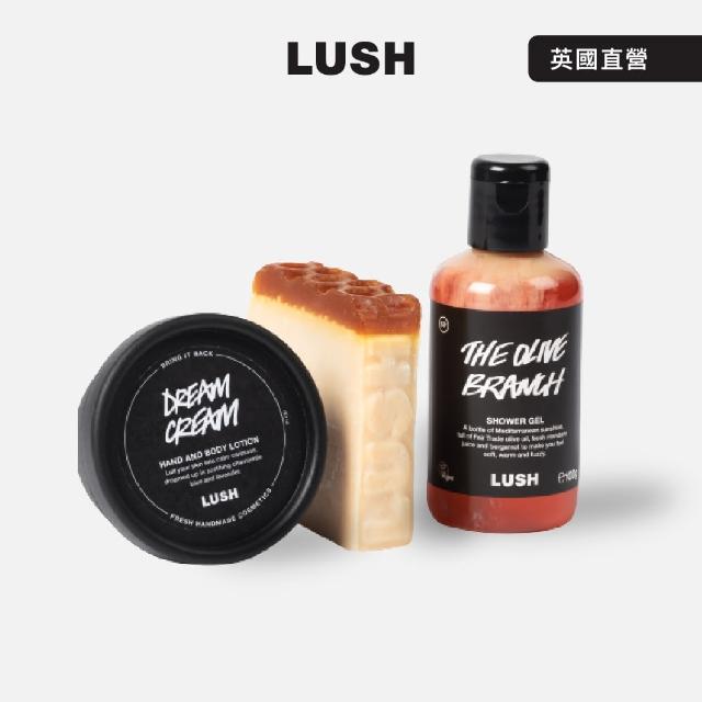 【LUSH 嵐舒】完美呵護體驗組合 - 潤膚乳/沐浴露/香氛皂(身體護理)