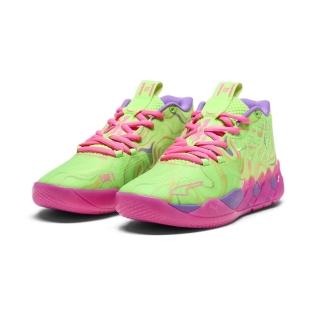 【PUMA】Puma MB.01 Inverse Toxic 螢光綠紫 310437-01(男鞋 籃球鞋 運動鞋)
