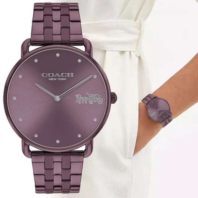 【COACH】官方授權經銷商 Elliot 經典時尚馬車腕錶-41mm/3色可選  禮物(14504296/14504297/14504298)