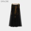 【EPISODE】時尚甜酷百搭金色長紗裙E43116