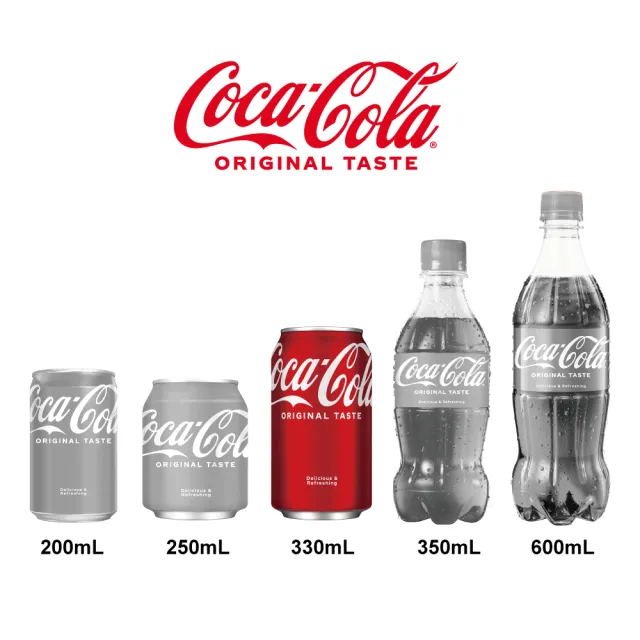 【Coca-Cola 可口可樂】易開罐330ml x6入/組