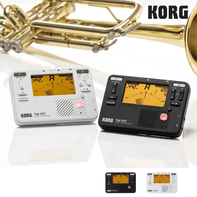 【KORG】KORG TM-70C 調音器/節拍器+CM400 拾音夾 TM-60改版 TM-70T(TM-50 TM-60改版 TM-70)