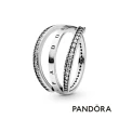 【Pandora 官方直營】Pandora Signature旋轉軸戒指-絕版品