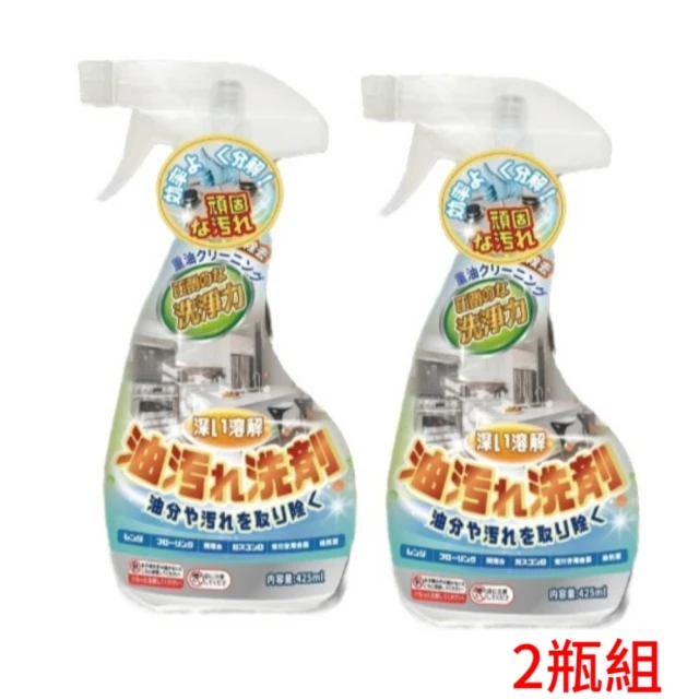 雪順潔 廚房強力萬能清潔劑500ML 2瓶組(檸檬清香/強力