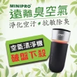 【MINIPRO】抗敏淨化負離子空氣清淨機-黑(車用空氣清淨機/空氣淨化器/汽車清淨機/MP-A1688)