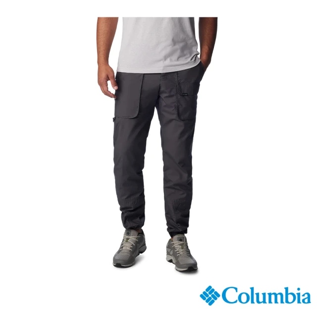 Columbia 哥倫比亞 男款-Landroamer™工裝口袋長褲-深灰色(UAM88600DY/IS)