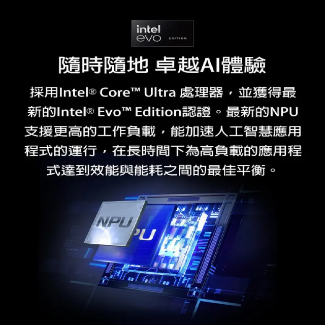 M365★【MSI 微星】14吋 Ultra5-125H 輕薄EVO AI 筆電(Prestige 14 AI Evo/16G/2TB SSD/W11/C1MG-012TW)