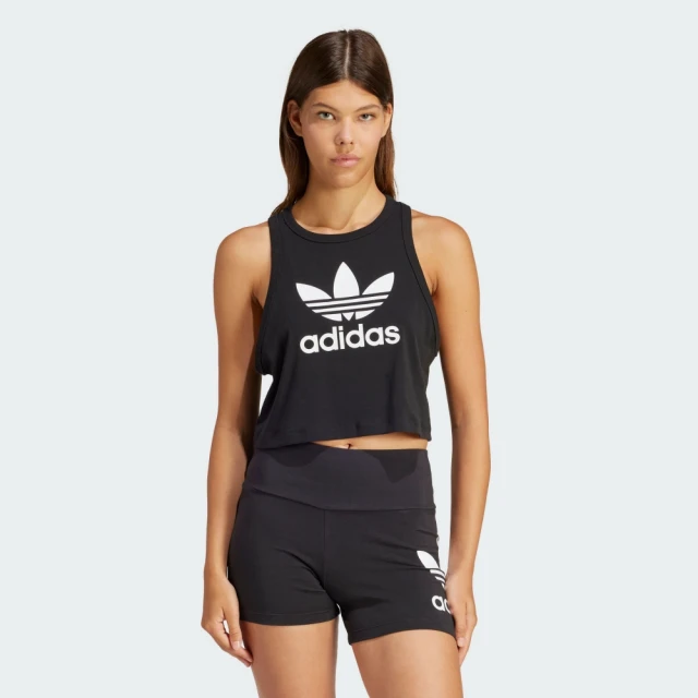 adidas 愛迪達 LOGO 運動背心 女 - Originals IU0067